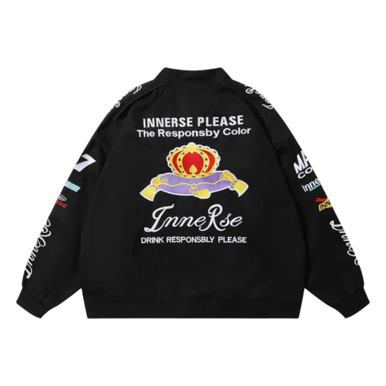Innerse NASCAR Racing Jacket - Embroidered Motorsport Apparel - Image 4
