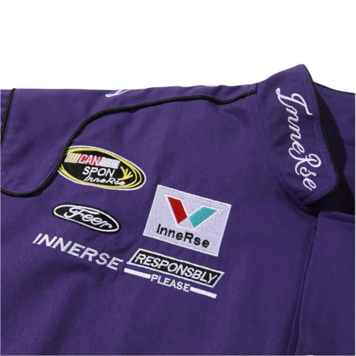 Innerse NASCAR Racing Jacket - Embroidered Motorsport Apparel - Image 5