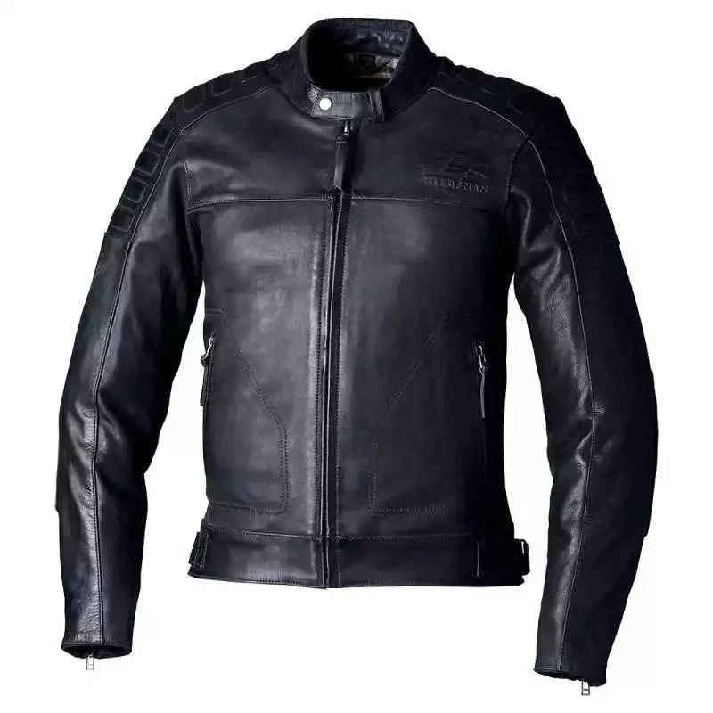 IOM TT BRANDISH 2 CE MENS LEATHER JACKET - Image 5
