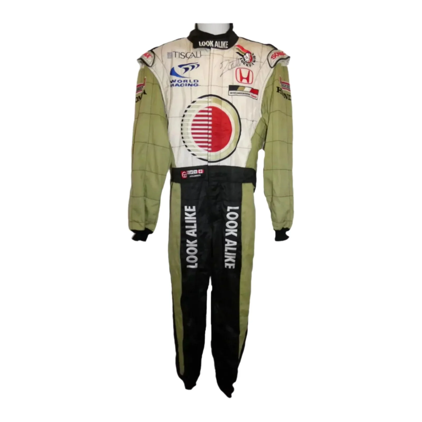 Jacques Villeneuve BAR Honda 2001 race suit