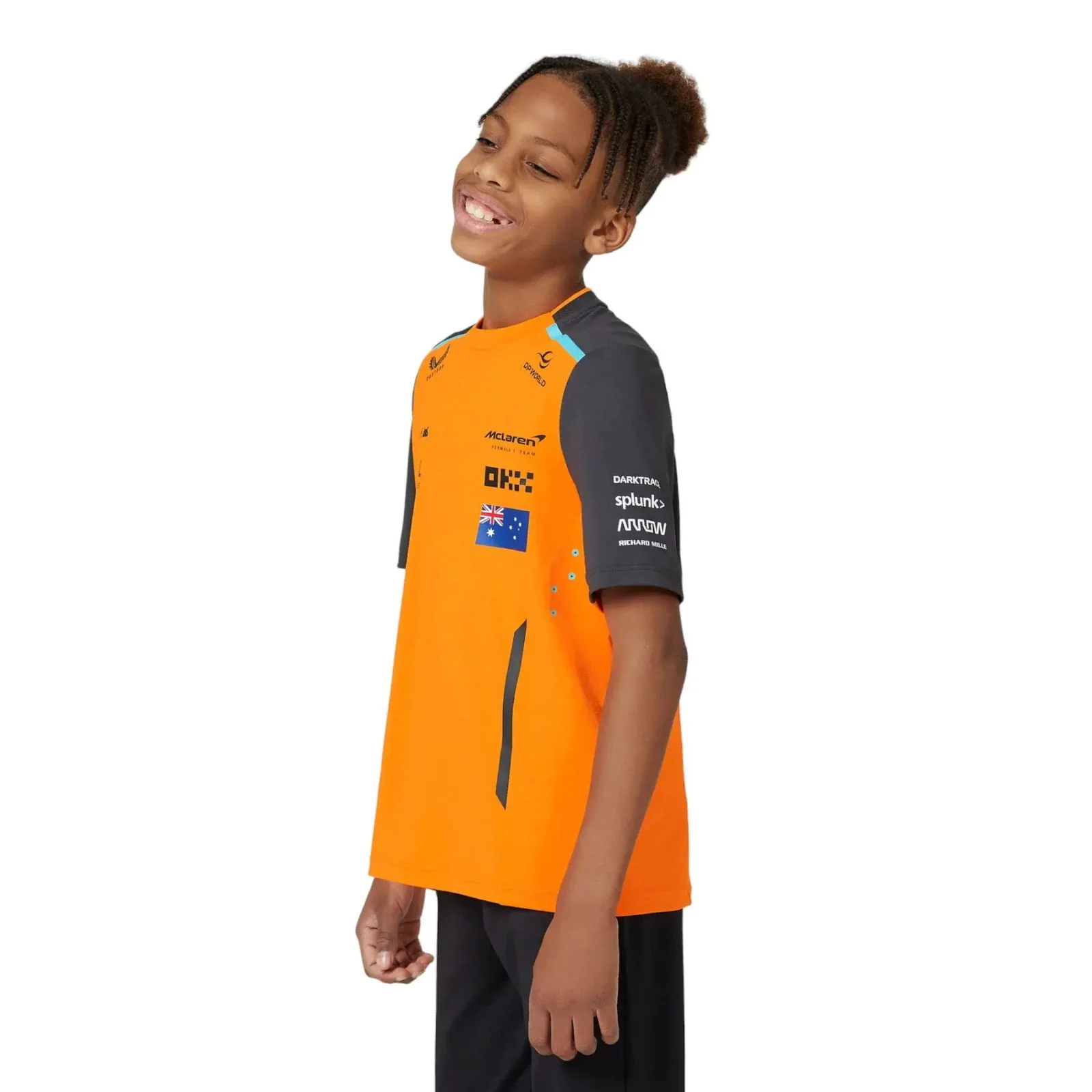 Junior Set Up T-Shirt | Official Oscar Piastri Formula 1 Teamwear - Image 4