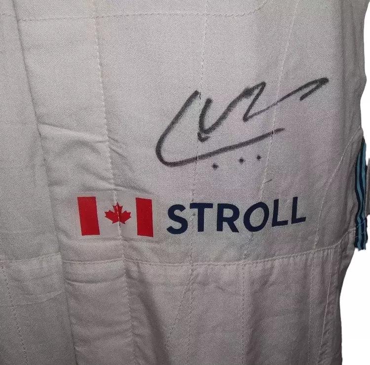 Lance Stroll Signed 2018 Williams Martini Race suit - Image 3