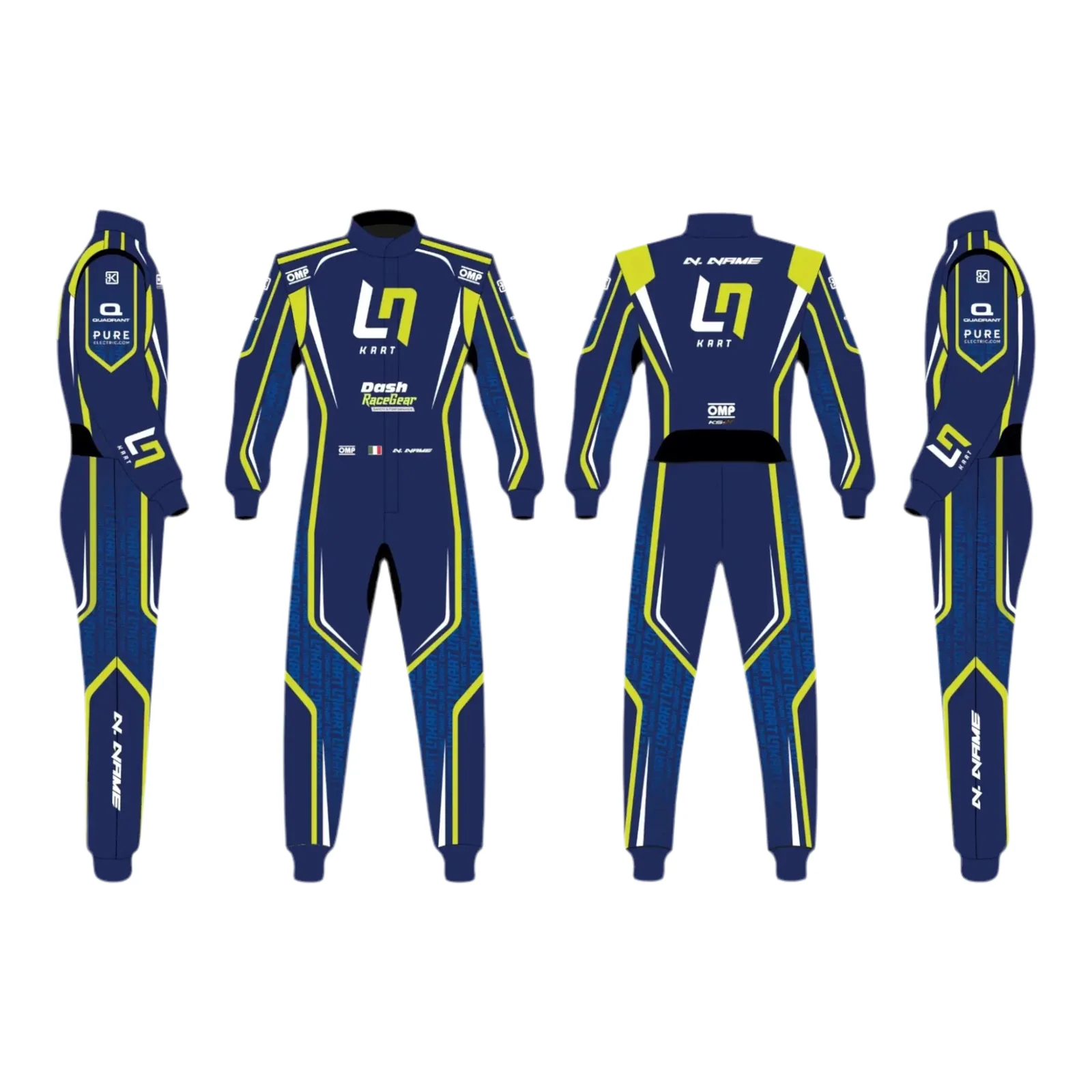 2022 Lando Norris Kart Race Suit Official - Image 3
