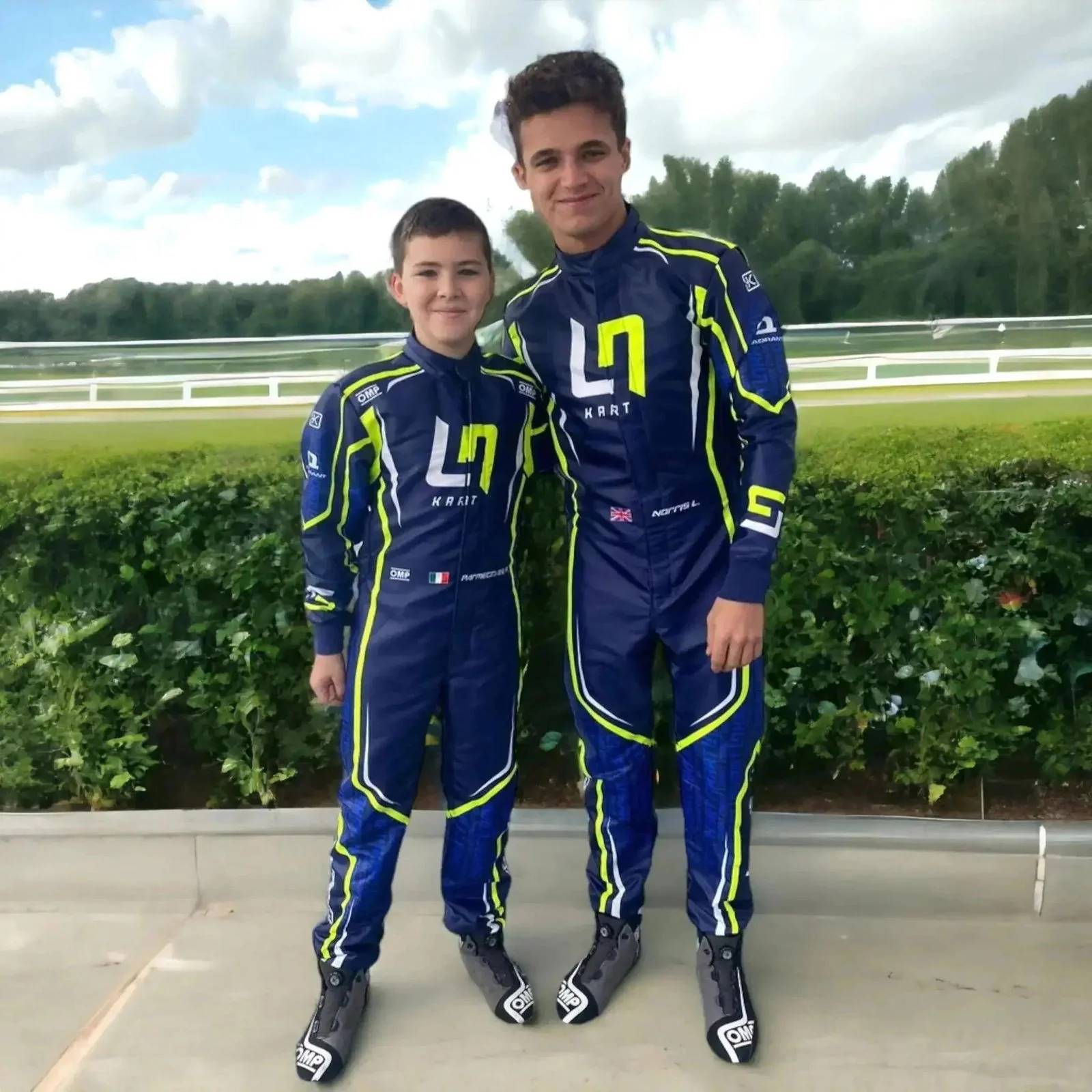 2022 Lando Norris Kart Race Suit Official - Image 4