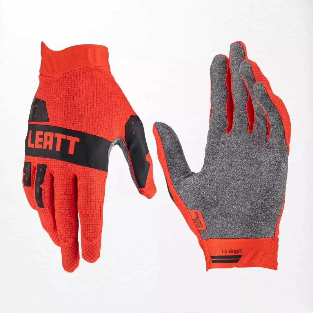Leatt Moto 1.5 GripR MX Gloves Red - Image 3