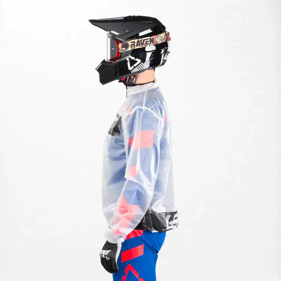 Leatt Race Cover Rain Jacket Translucent - Image 4