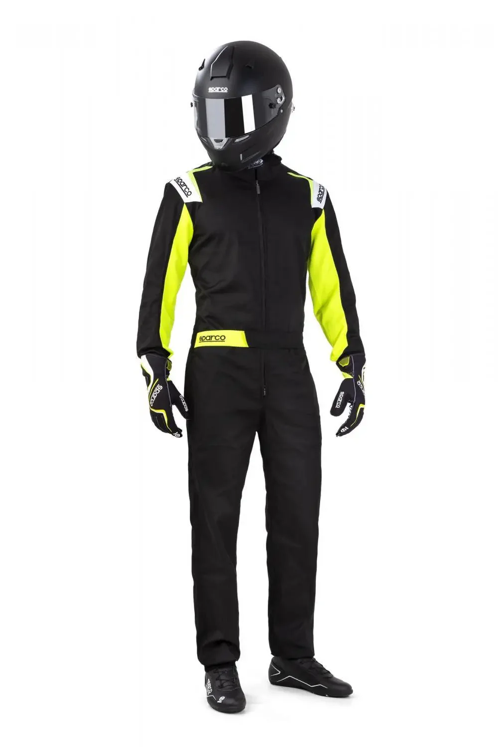 Leisure Karting Suit Sparco Rookie Black/Yellow