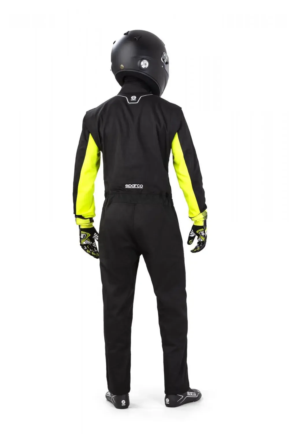 Leisure Karting Suit Sparco Rookie Black/Yellow - Image 2