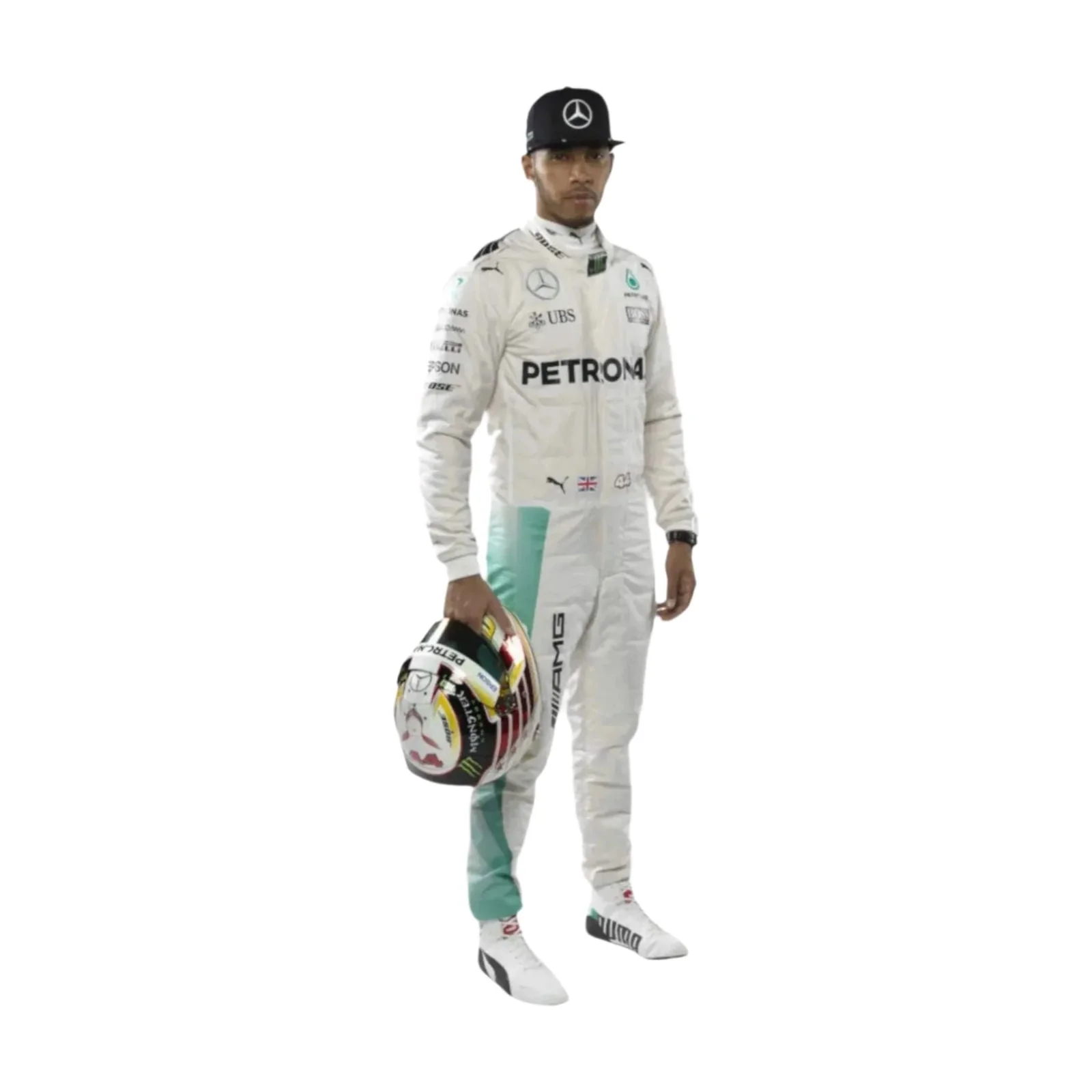 Lewis Hamilton 2016 Mercedes Benz F1 Race Suit