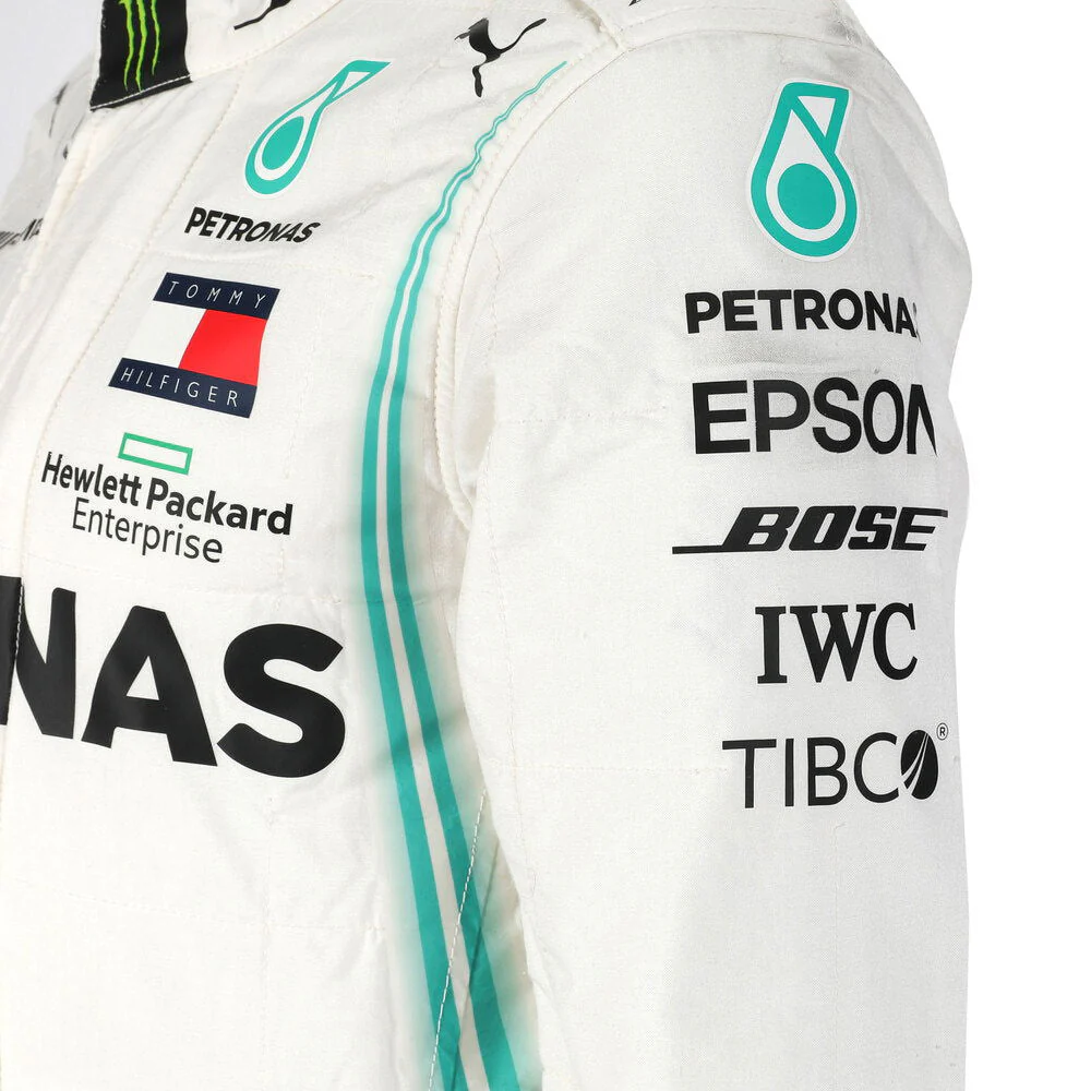 2019 Mercedes Lewis Hamilton F1 Race Suit - Image 3