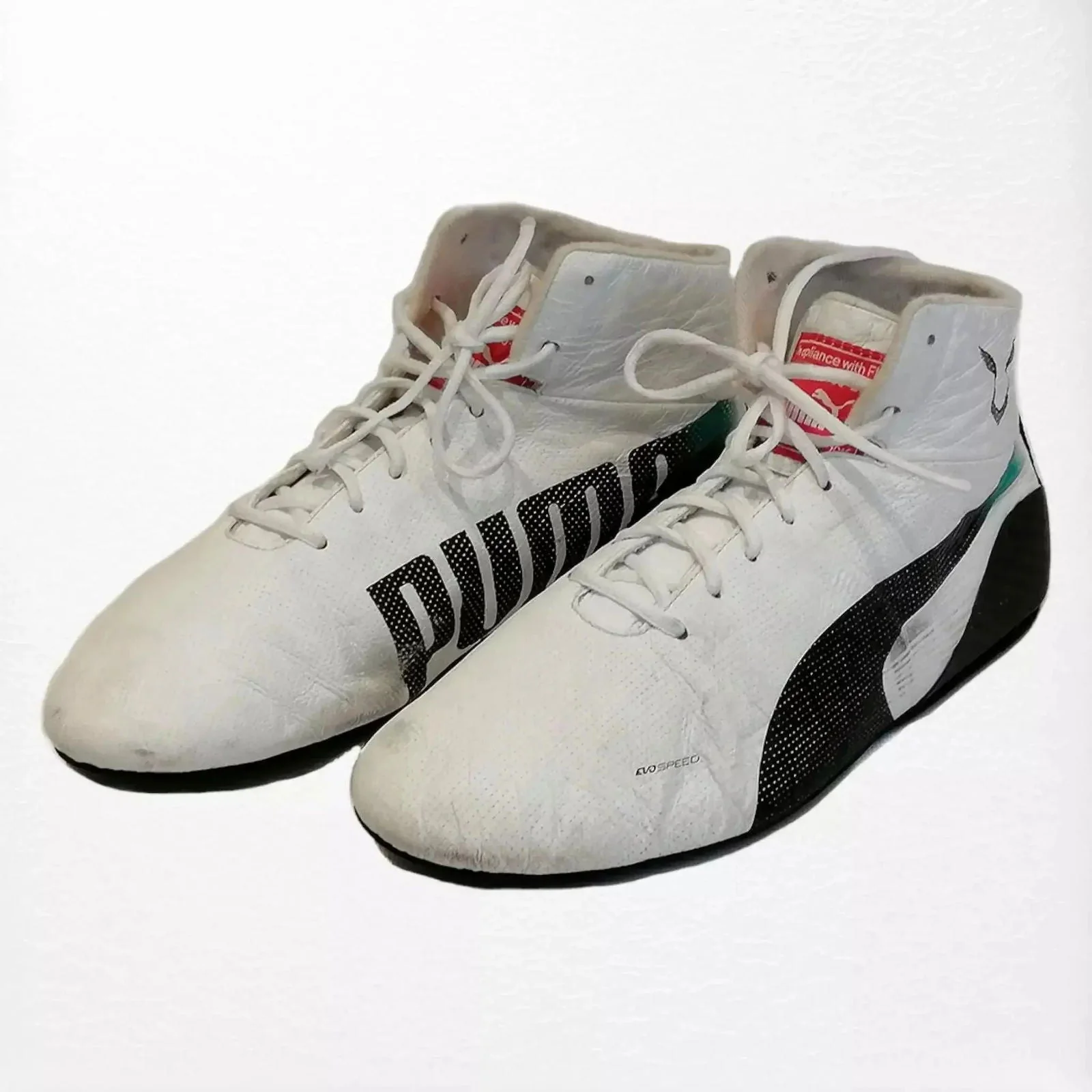 2019 Lewis Hamilton Mercedes benz AMG Puma F1 Boots - Image 4