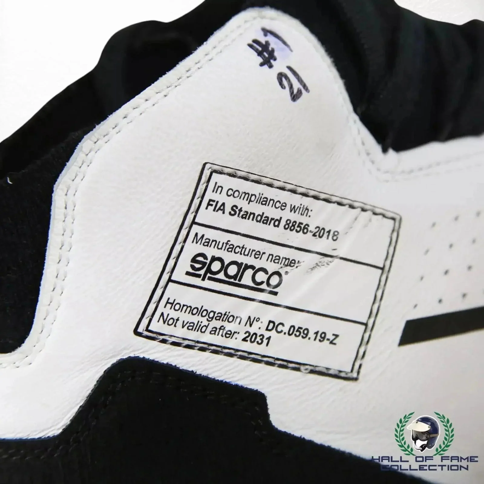 Marcus Ericsson Race Boots Used Indy 500 2021 - Image 4