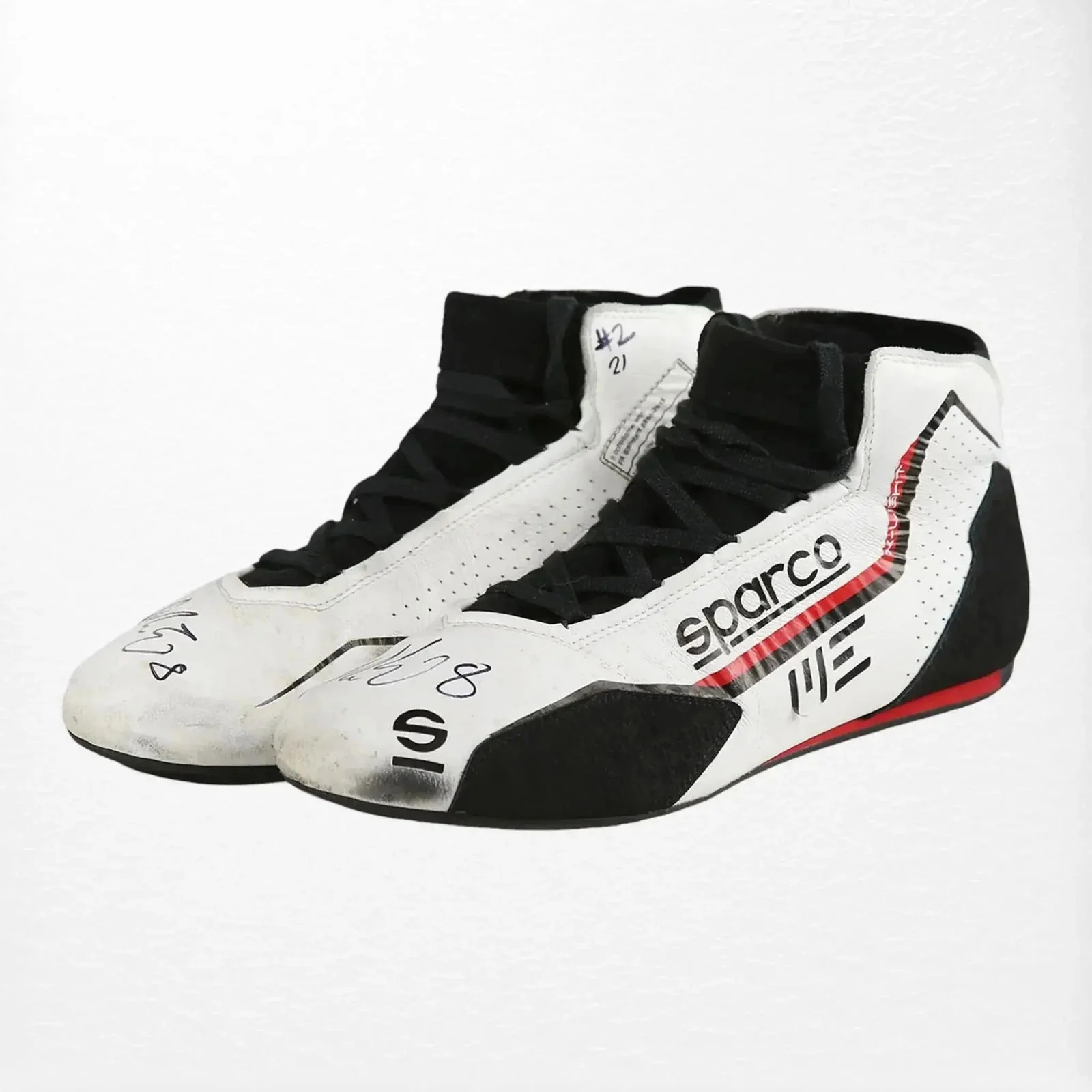 Marcus Ericsson Race Boots Used Indy 500 2021 - Image 5