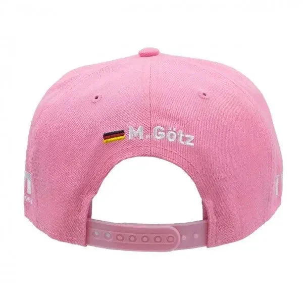 Maximilian Götz Cap Sponsor Flat Brim pink - Image 3