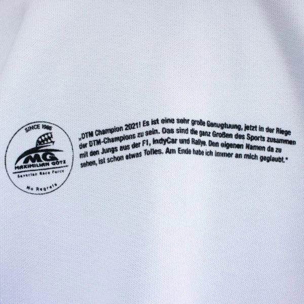 Maximilian Götz Ladies Hoodie Champion white - Image 4