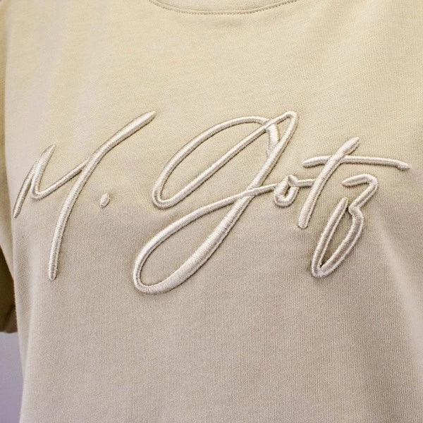 Maximilian Götz Ladies T-Shirt Signature sand - Image 3