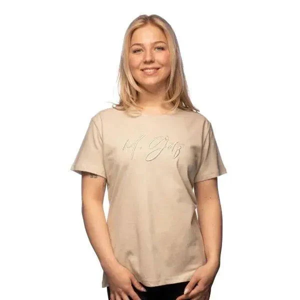 Maximilian Götz Ladies T-Shirt Signature sand - Image 6