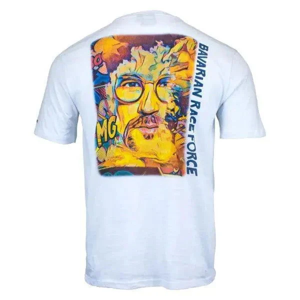 Maximilian Götz T-Shirt Bavarian Race Force white - Image 2