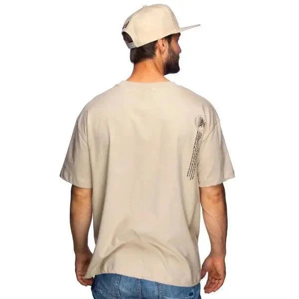 Maximilian Götz T-Shirt Signature sand - Image 6