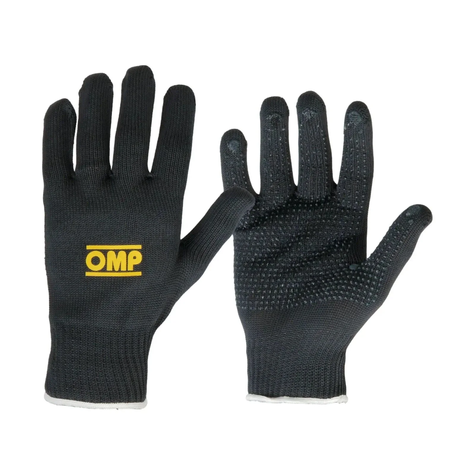 OMP Short Technical Mechanics Gloves | Durable Racing Hand Protection - Image 3