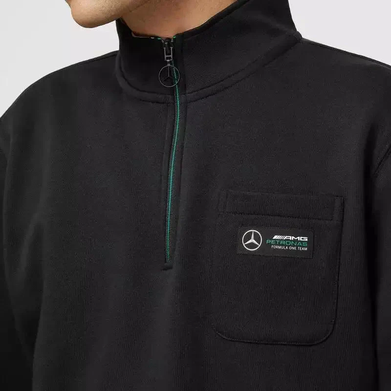 Mercedes-AMG F1 Quarter Zip Sweatshirt - Image 4