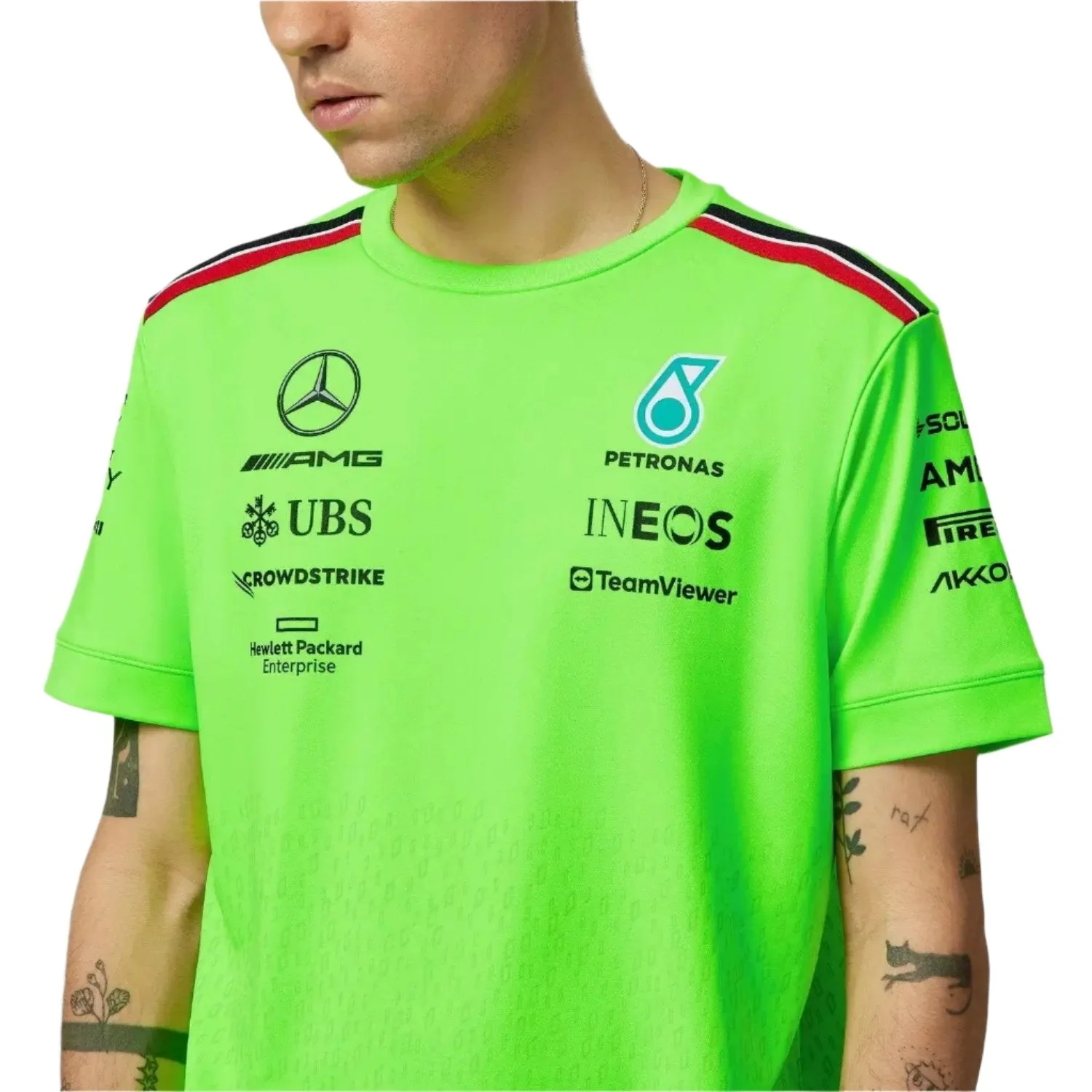 Mercedes-AMG Petronas 2023 Set Up T-Shirt - Image 2