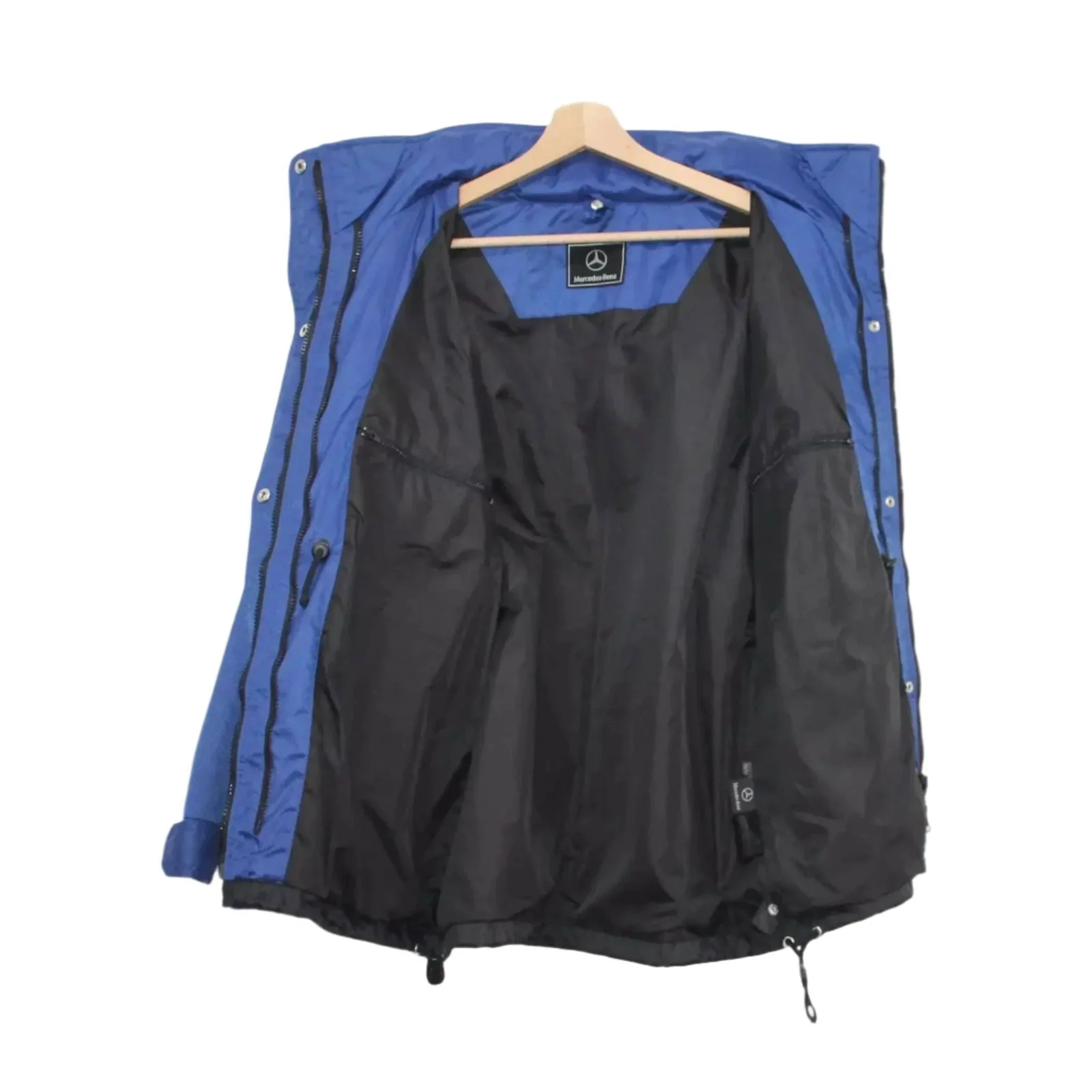 Vintage Mercedes Benz F1 Waterproof Hooded Jacket - Image 4