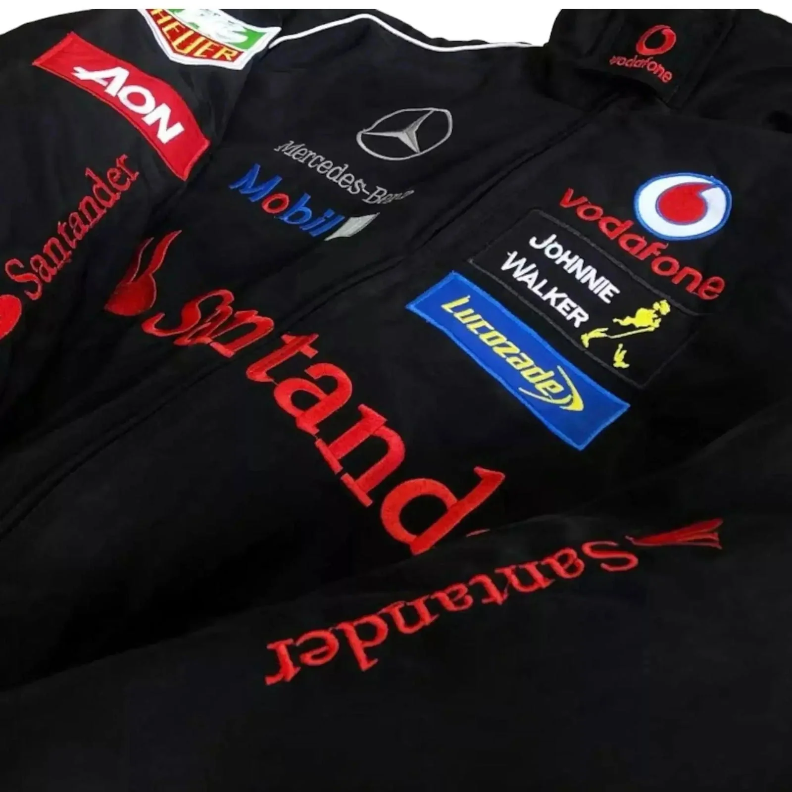 Mercedes AMG F1 Y2K Racing Bomber Style Jacket - Image 4