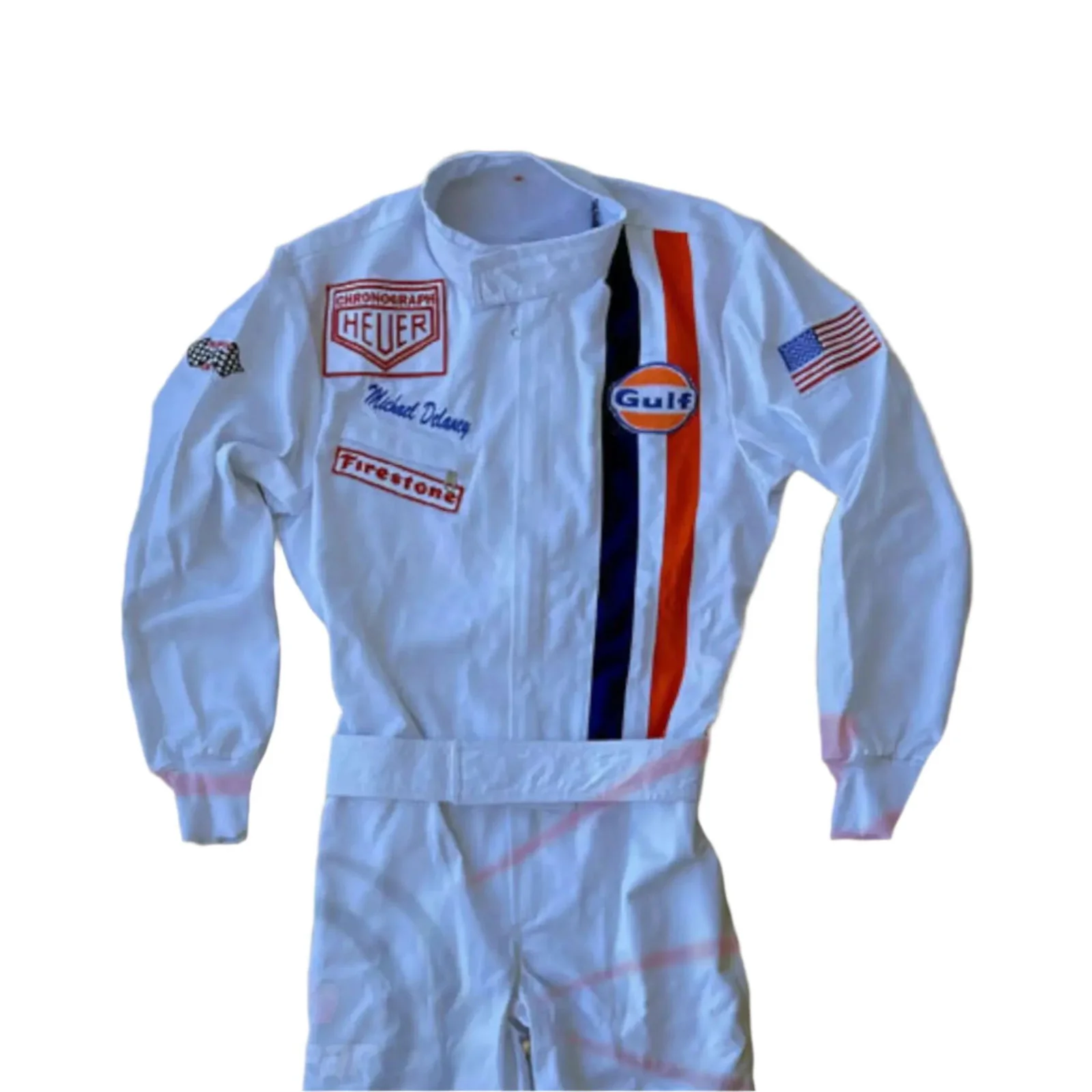 Michael Delaney Steve McQueen 1971 "LeMans" MOVIE Racing Suit - Image 3