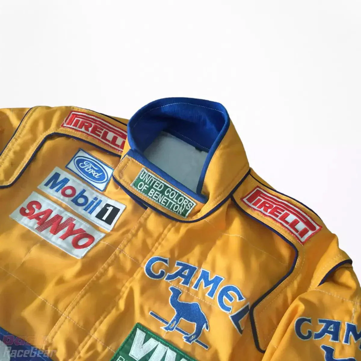 Michael Schumacher 1992 F1 Embroidered Racing Suit - Image 7
