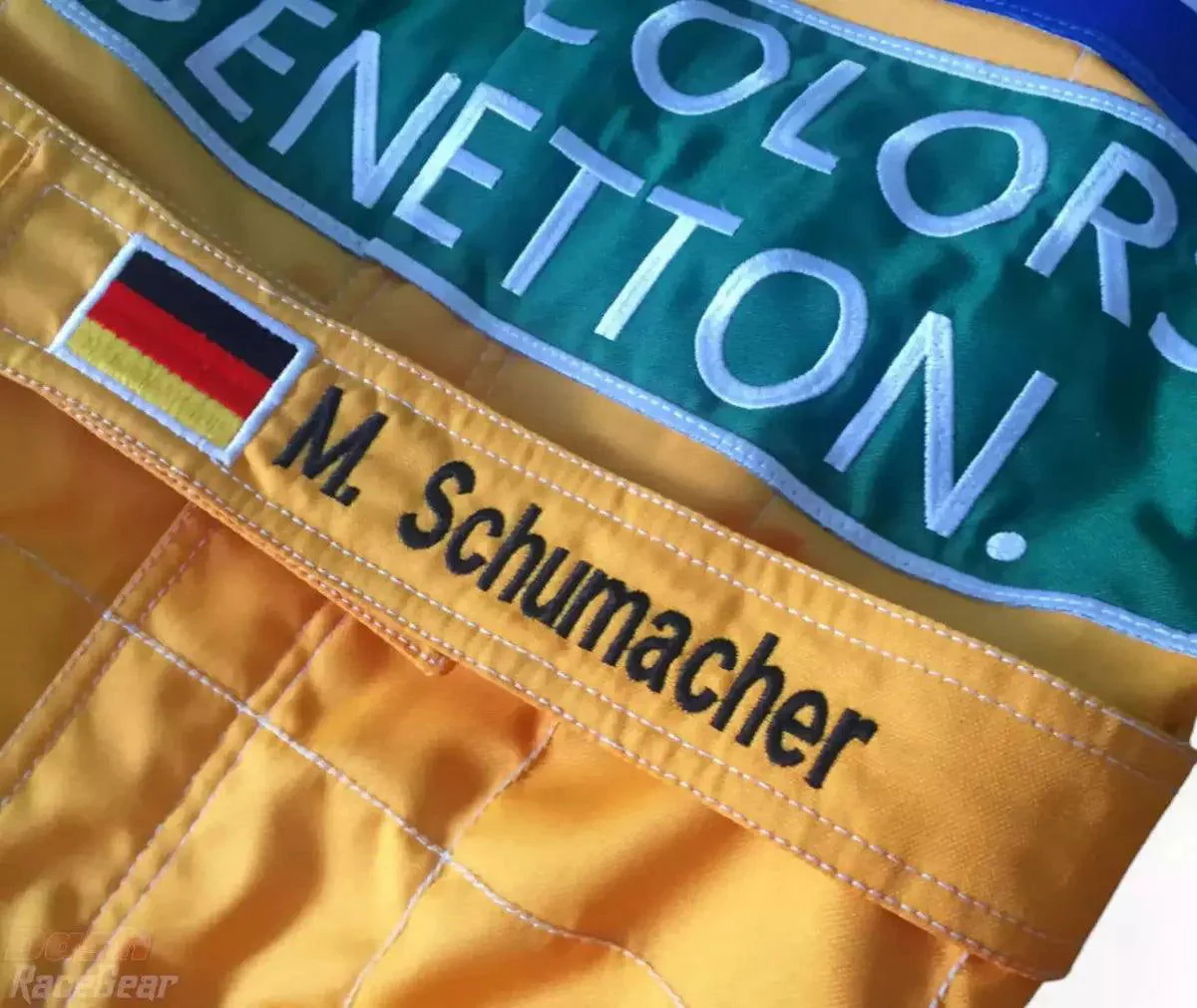 Michael Schumacher 1992 F1 Embroidered Racing Suit - Image 8