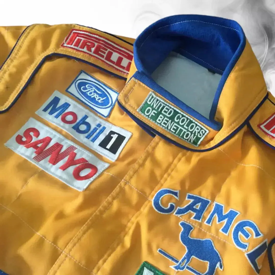 Michael Schumacher 1992 Replica Racing Suit - Image 3