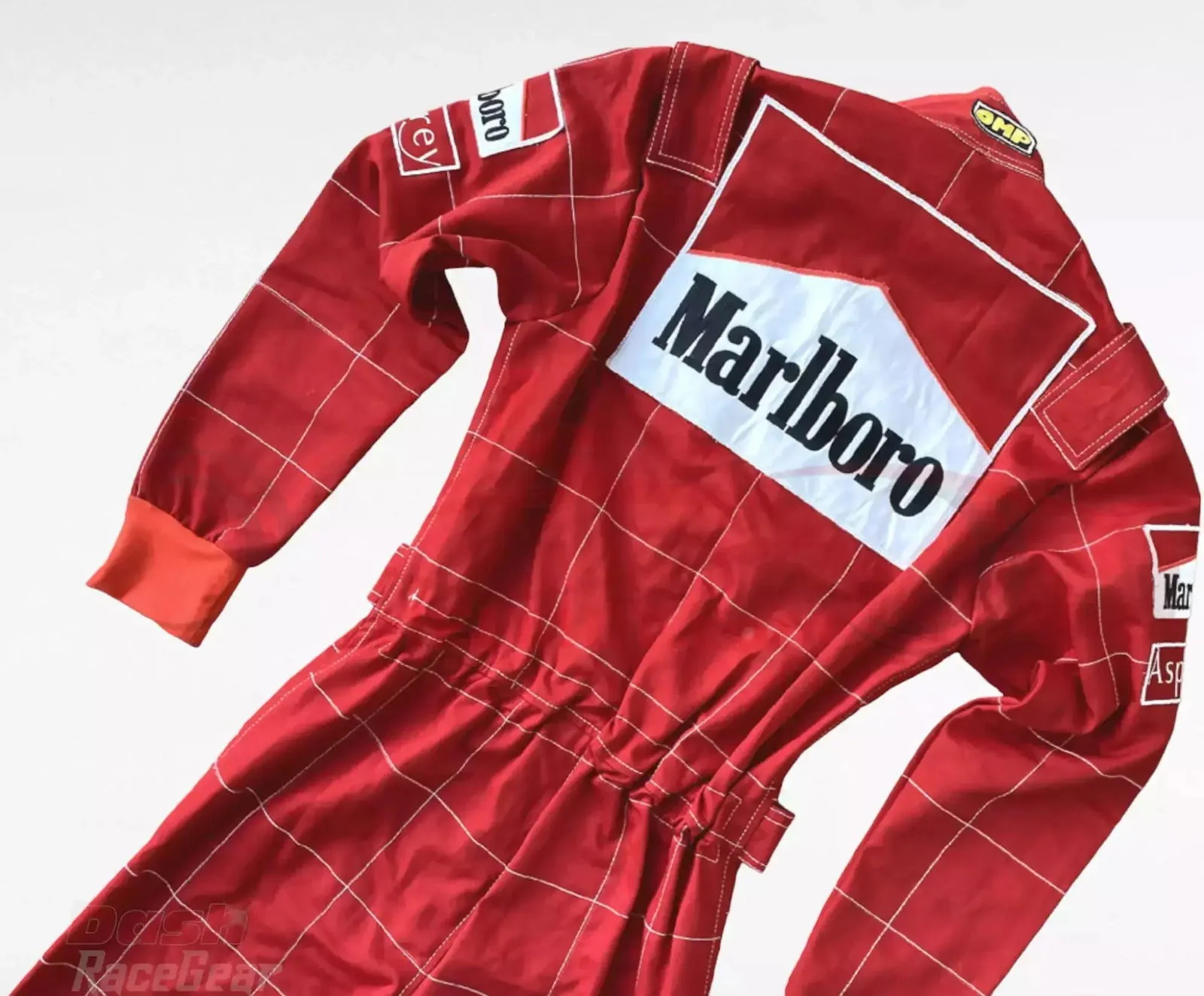 Michael Schumacher 1996 Ferrari F1 Embroidered Racing Suit - Image 4