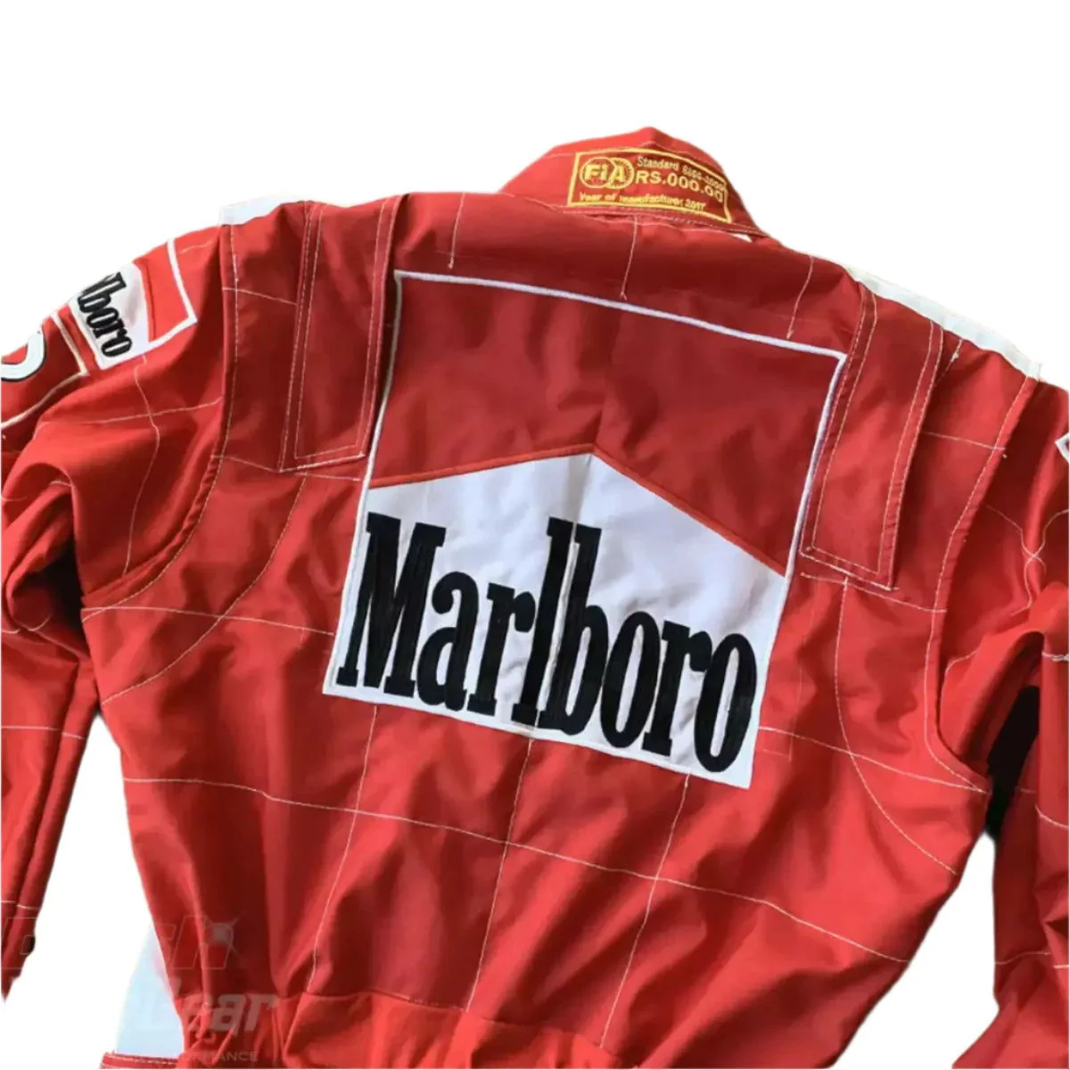 Michael Schumacher Ferrari F1 Embroidered Racing Suit - Image 5