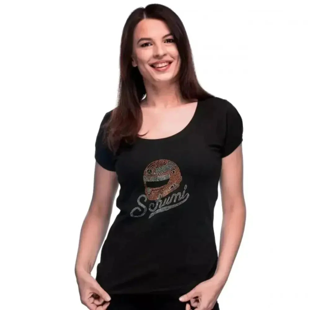 Michael Schumacher Ladies T-Shirt Helmet