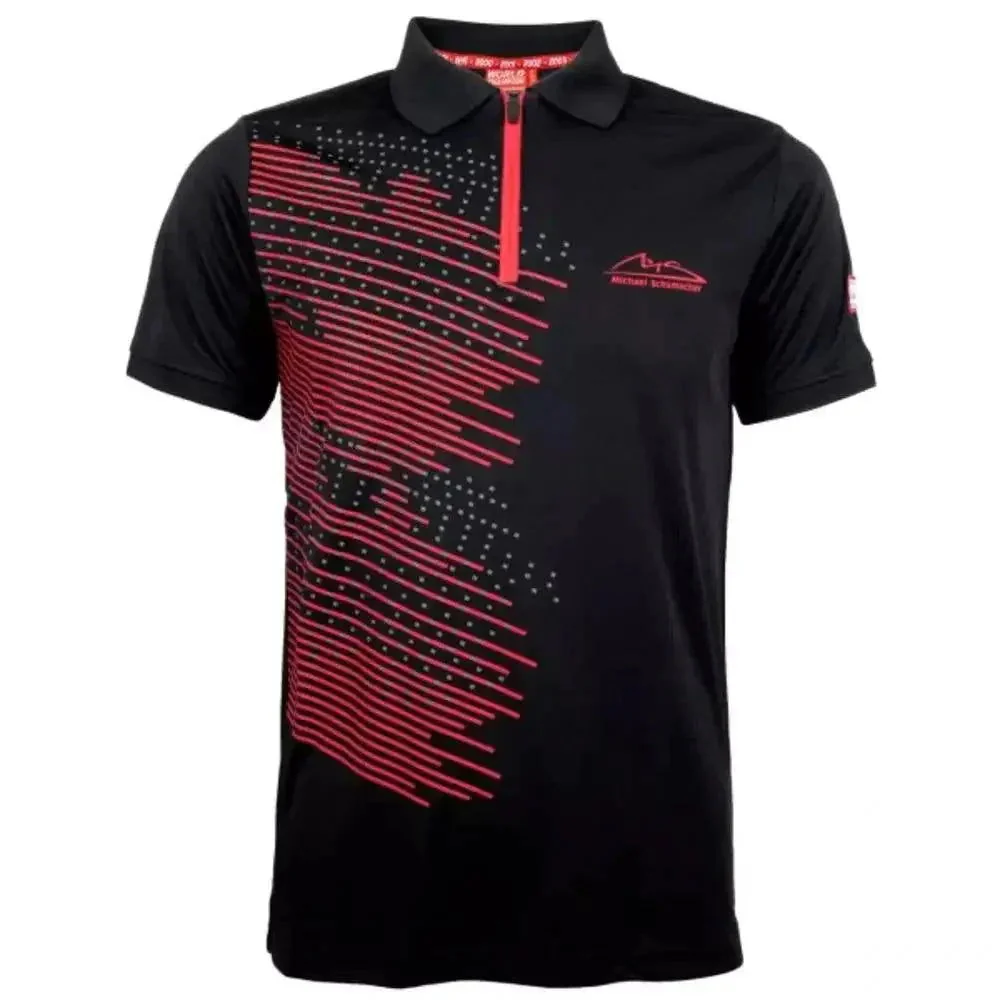 Michael Schumacher Poloshirt Speedline black - Image 3