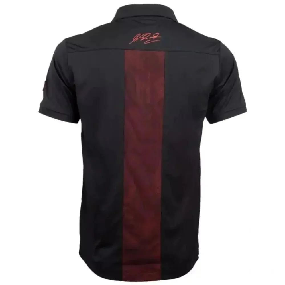 Michael Schumacher Poloshirt Speedline black - Image 4