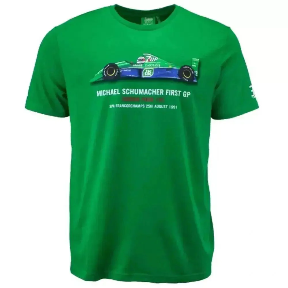 Michael Schumacher T-Shirt First GP Race 1991 - Image 3