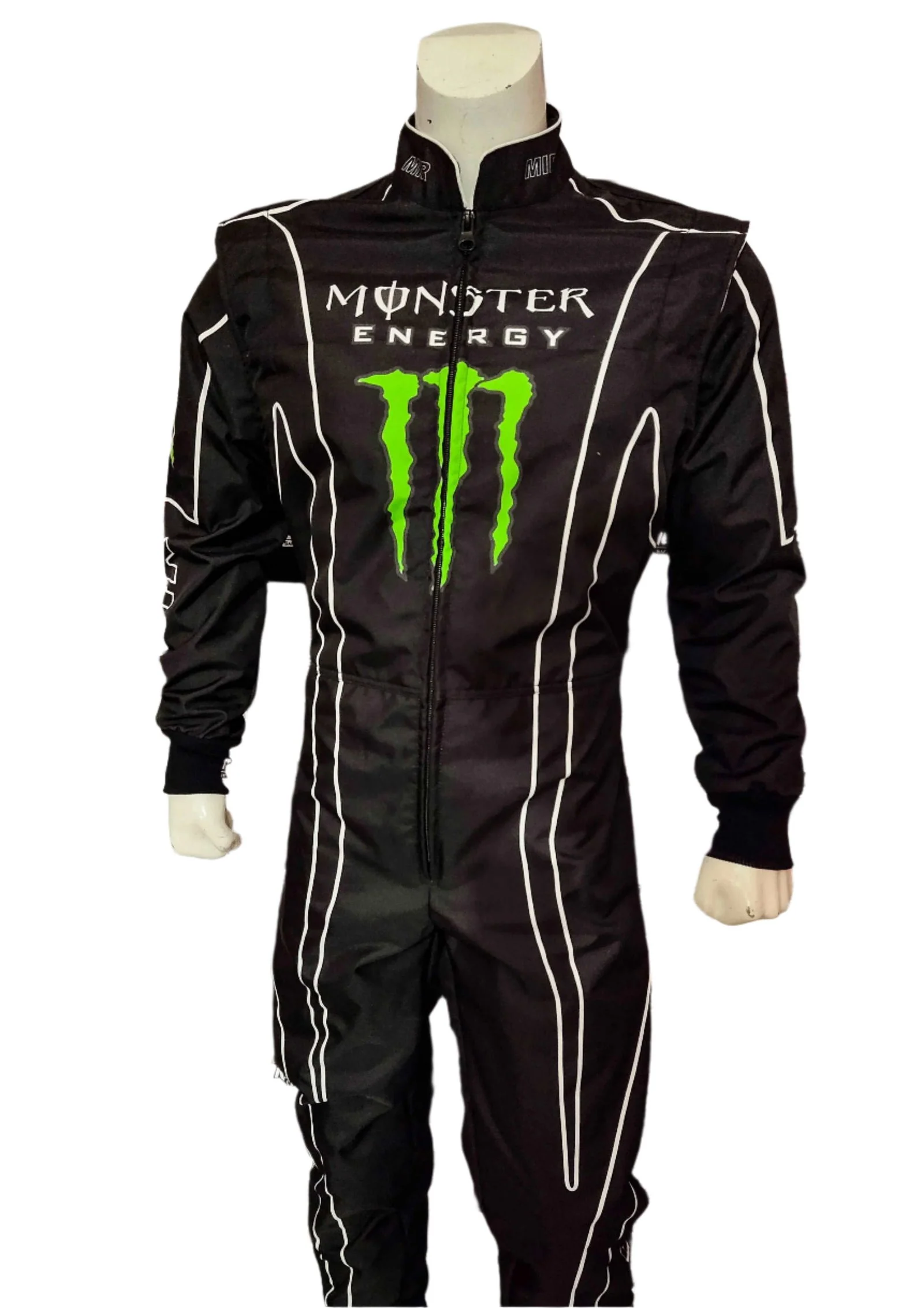 Monster Energy Sublimation Printed Race Suit | Vibrant Racing Gear - Image 4