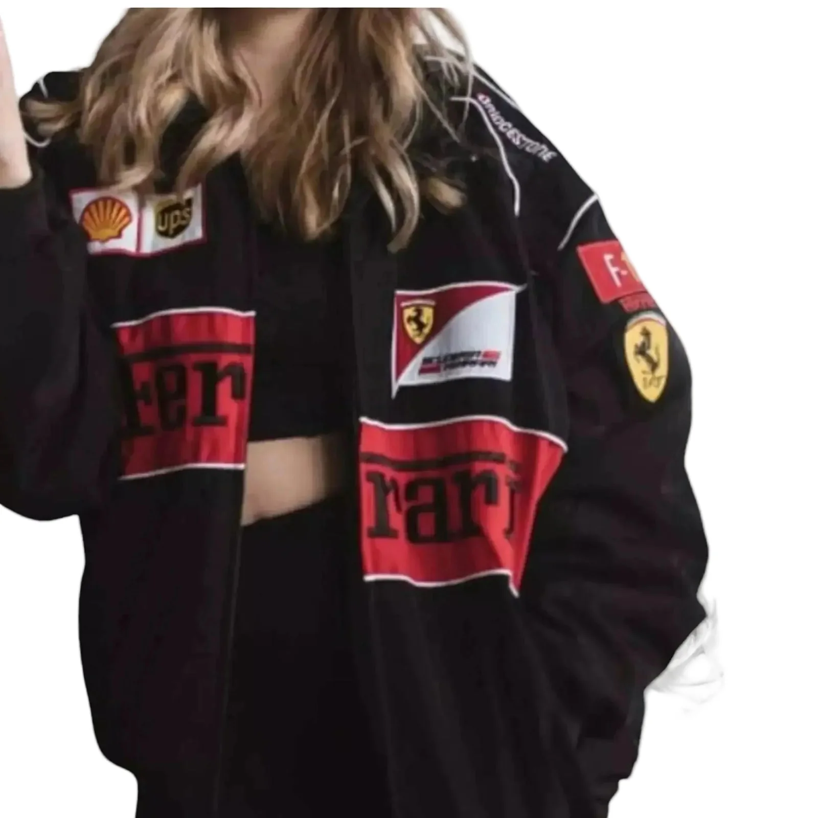 Ferrari Vintage Nascar Racing Jacket - Image 3