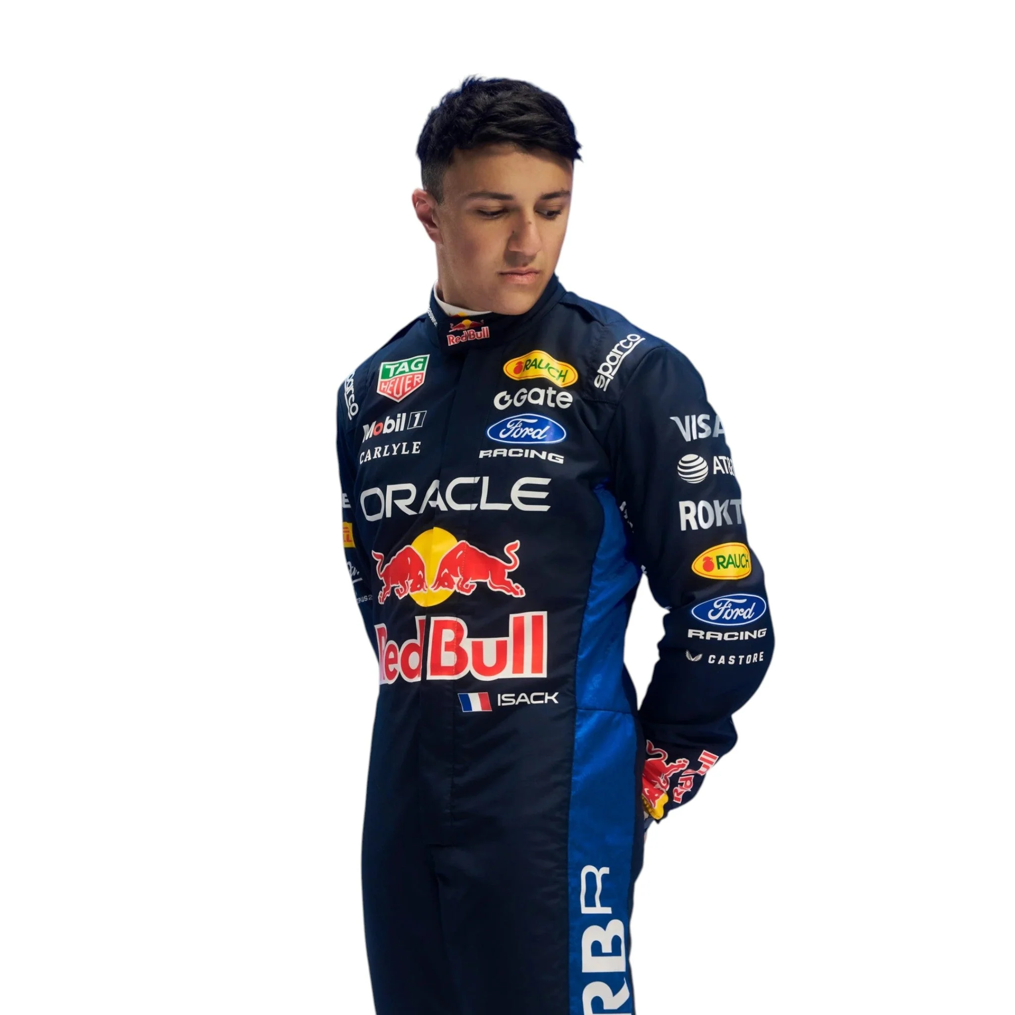 2026 Red Bull Racing Isack Hadjar Replica F1 Team Race Suit - Image 4