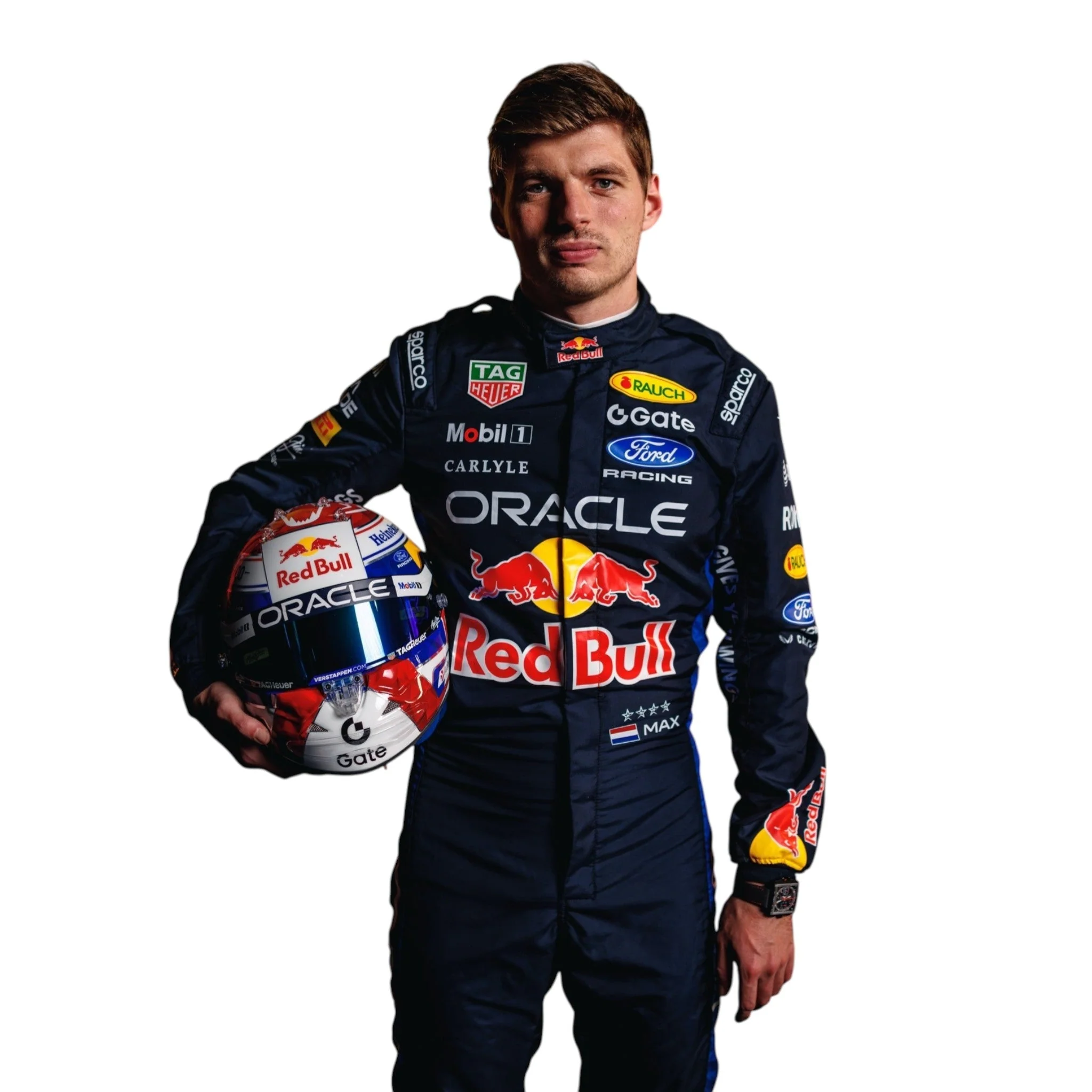 2026 Red Bull Racing Max Verstappen Replica F1 Team Go-Kart Race Suit - Image 3