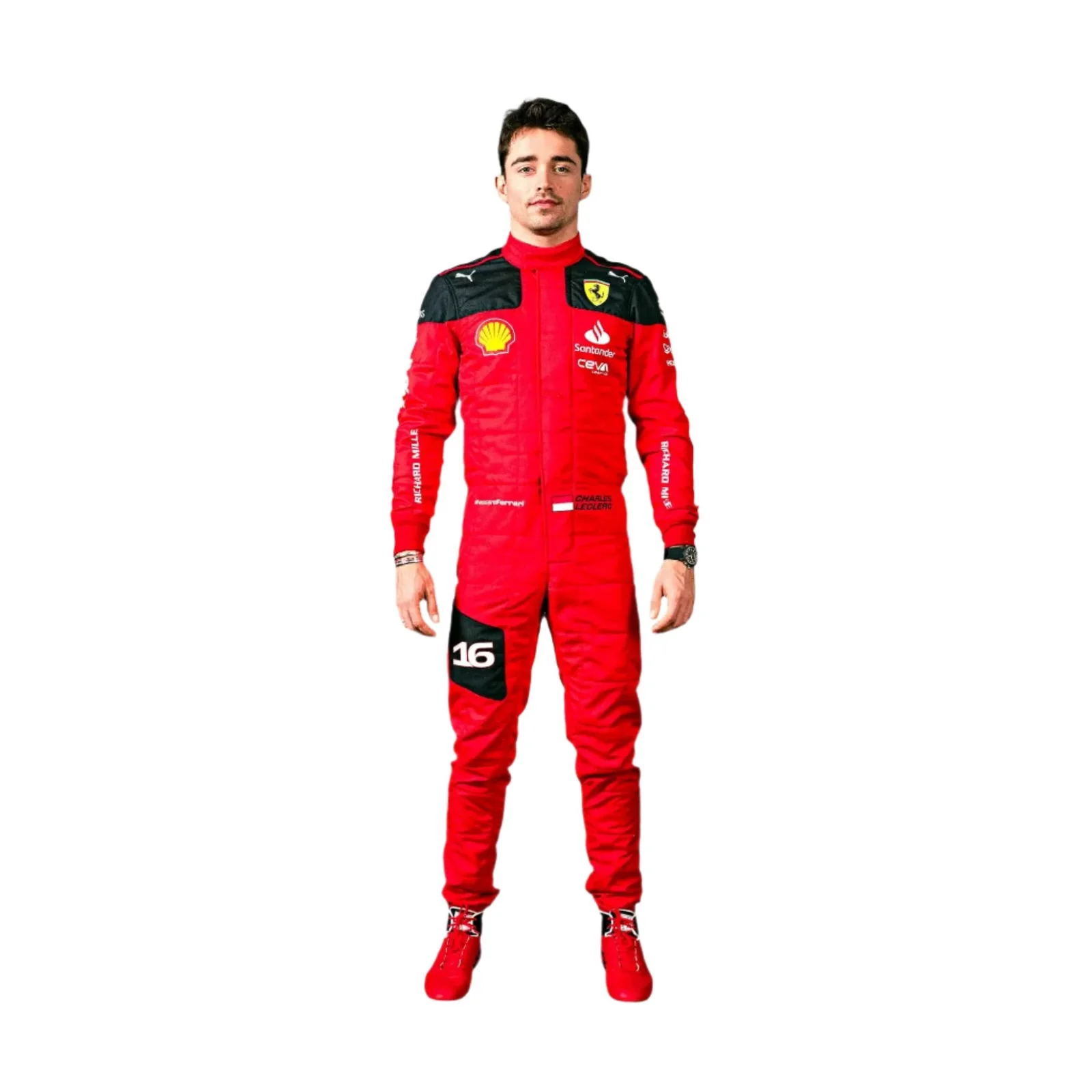 New Charles Leclerc 2023 Race Suit Ferrari F1
