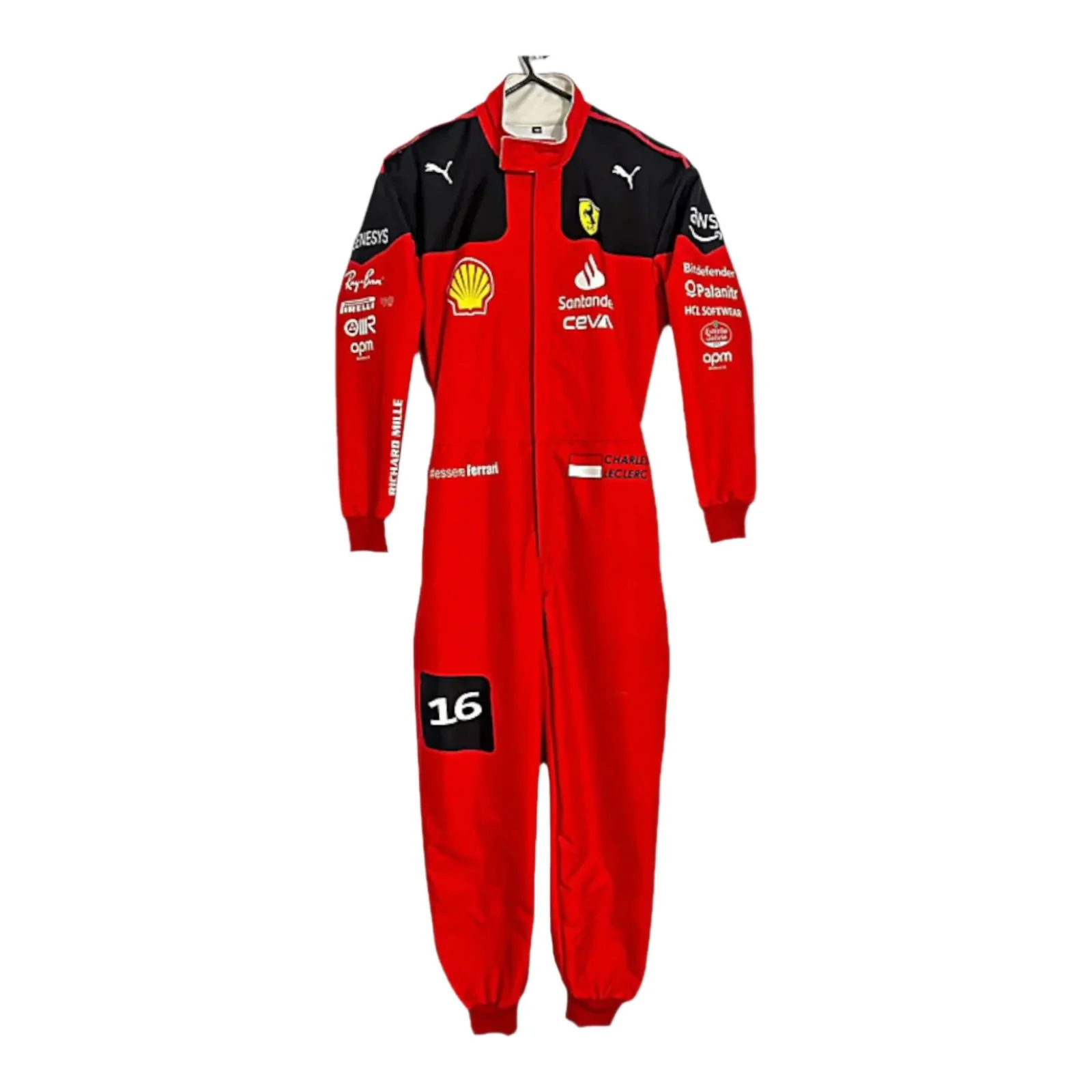 New Charles Leclerc 2023 Race Suit Ferrari F1 - Image 3