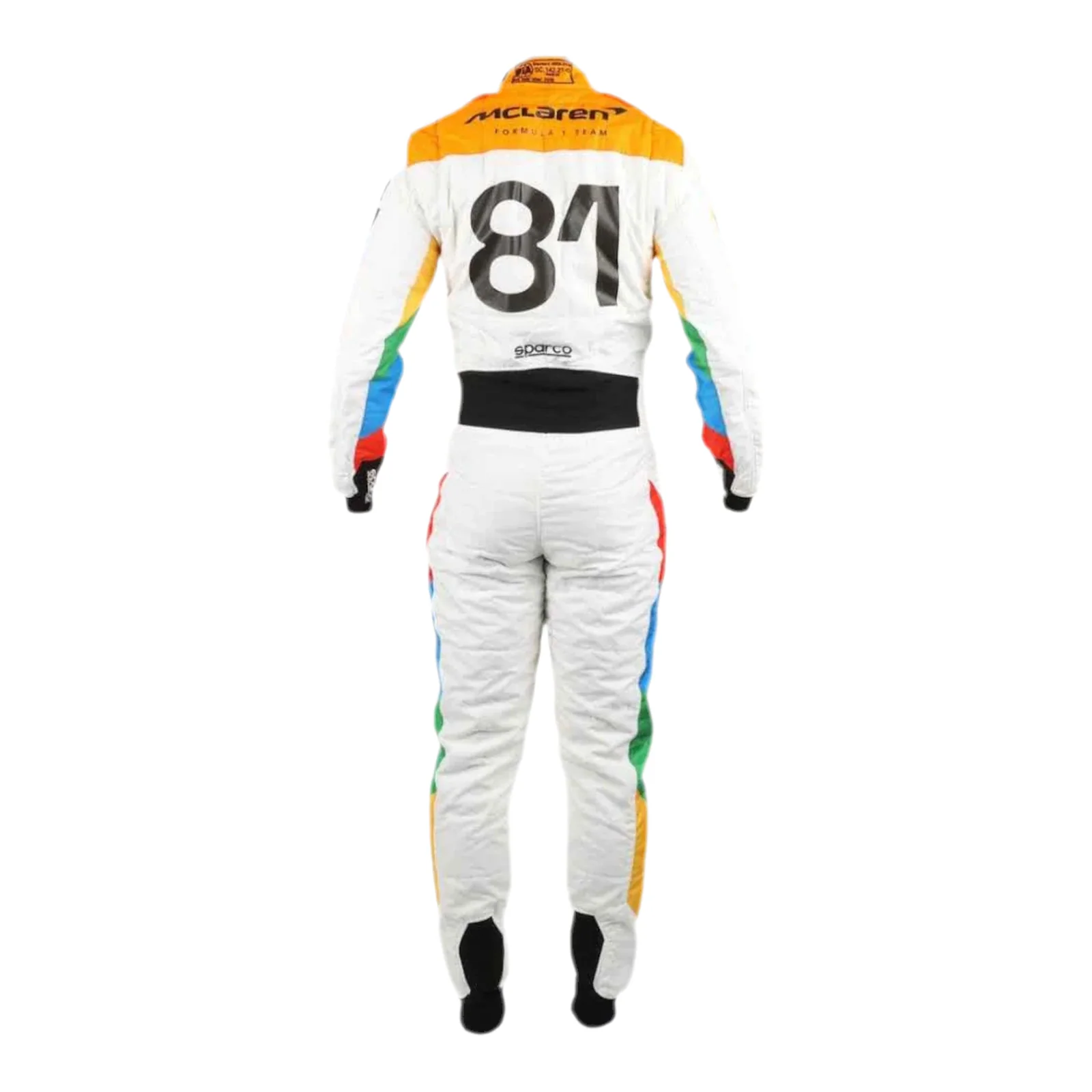 NEW MCLAREN SILVERSTONE OSCAR PIASTRI 2023 F1 TEAM RACE SUIT - Image 2