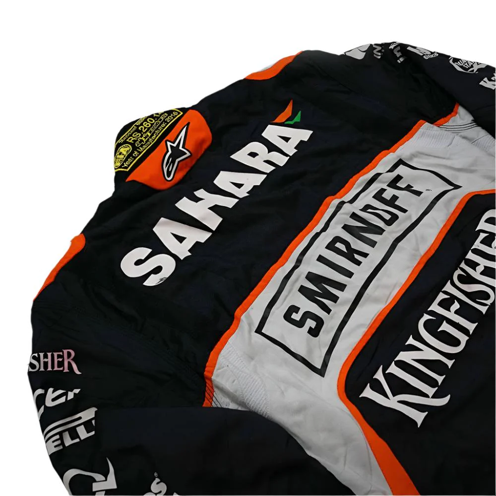 2016 Nico Hülkenberg Sahara Force India F1 Team Race Suit - Image 4