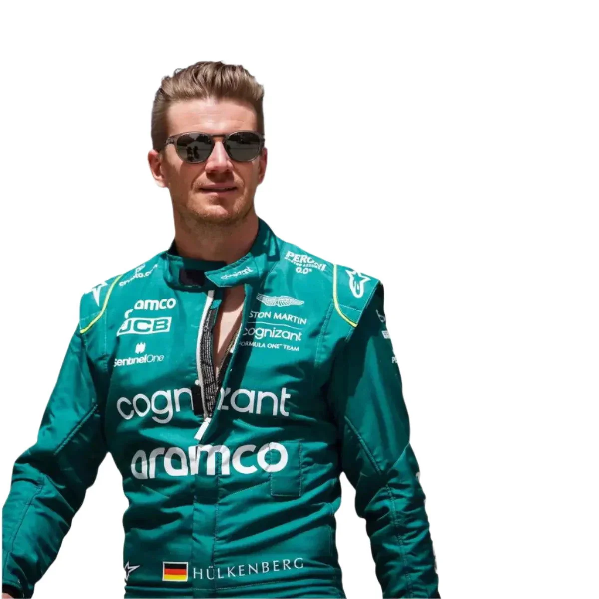 2022 Aston Martin Nico Hülkenberg F1 Race Suit | Saudi Arabian GP - Image 3