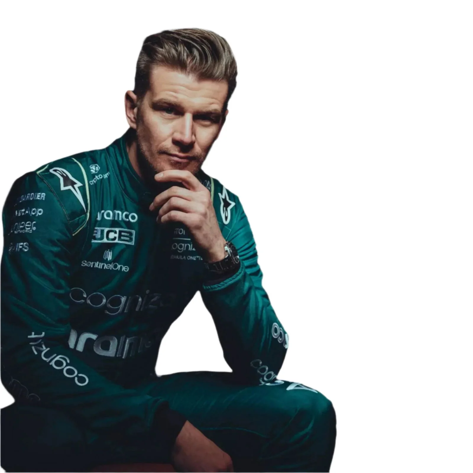 2022 Aston Martin Nico Hülkenberg F1 Race Suit | Saudi Arabian GP - Image 6