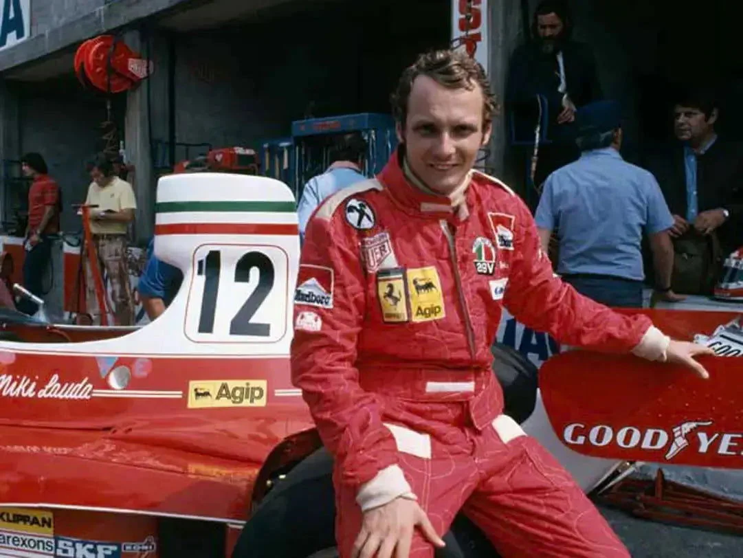 Niki Lauda 1976 Ferrari F1 Embroidered Racing suit - Image 5