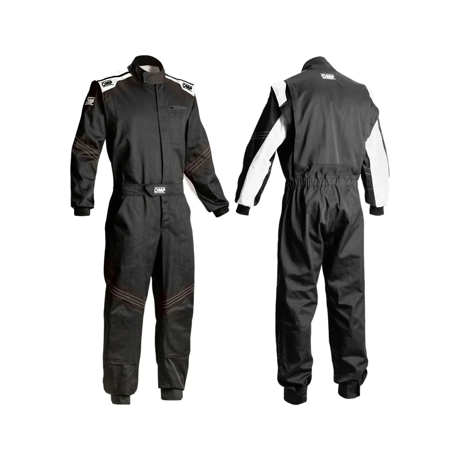 OMP Blast Evo Mechanic Overalls | Durable Motorsport Workwear - Image 2